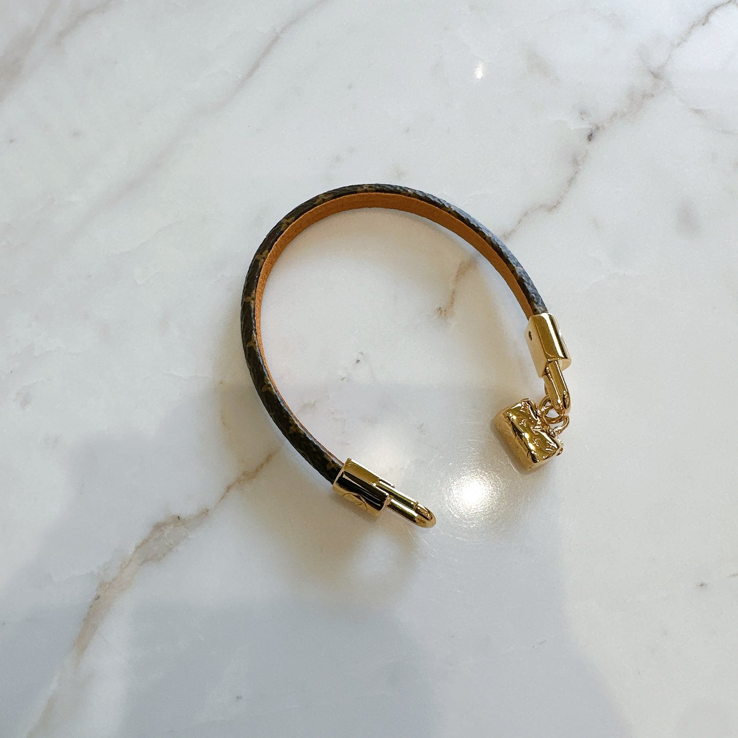 LV Monogram Bracelet Speedy Charm