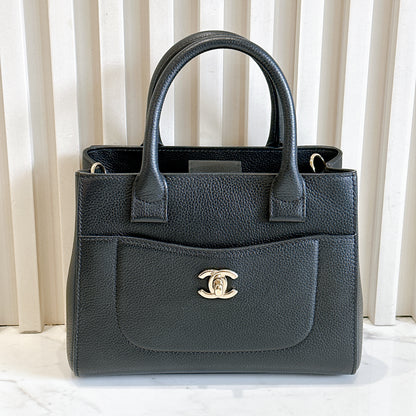 Chanel Mini Neo Executive Caviar in Black SHW