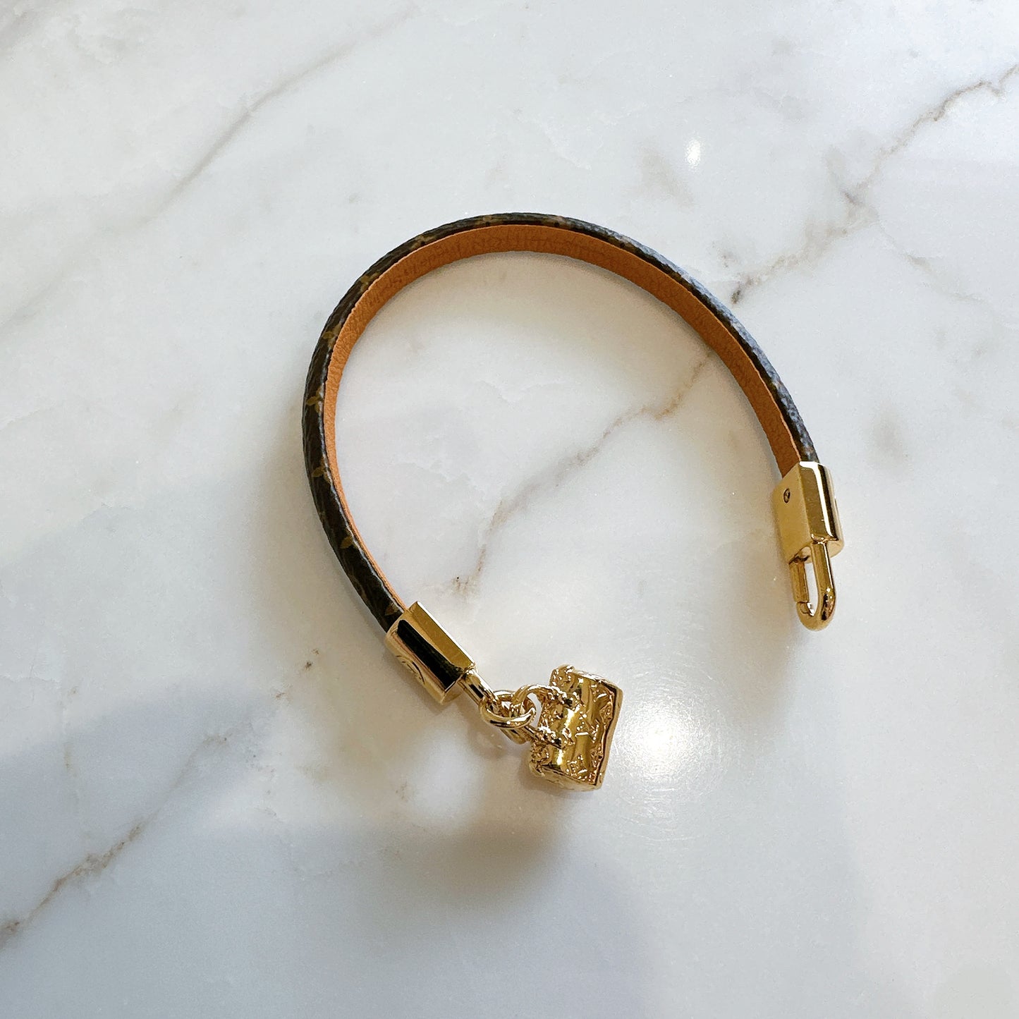 LV Monogram Bracelet Speedy Charm