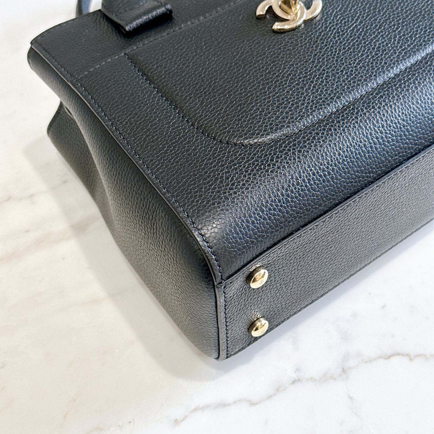Chanel Mini Neo Executive Caviar in Black SHW