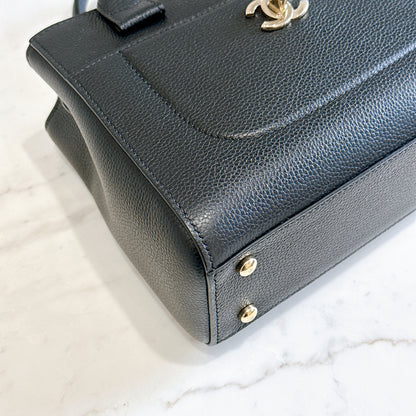 Chanel Mini Neo Executive Caviar in Black SHW