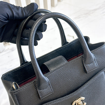 Chanel Mini Neo Executive Caviar in Black SHW