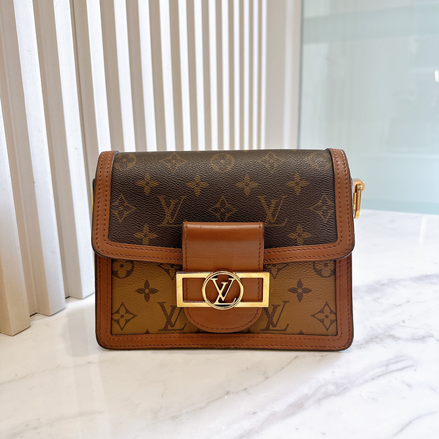 LV Reverse Monogram Mini Dauphine