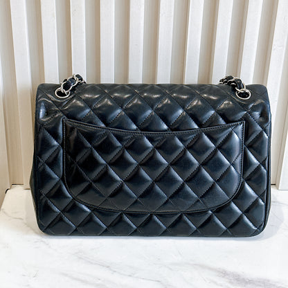 Chanel Jumbo Lambskin In SHW