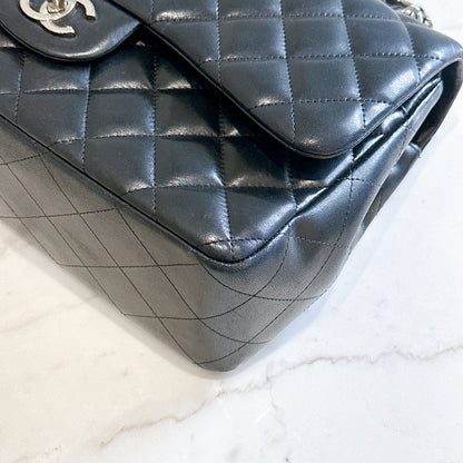 Chanel Jumbo Lambskin In SHW