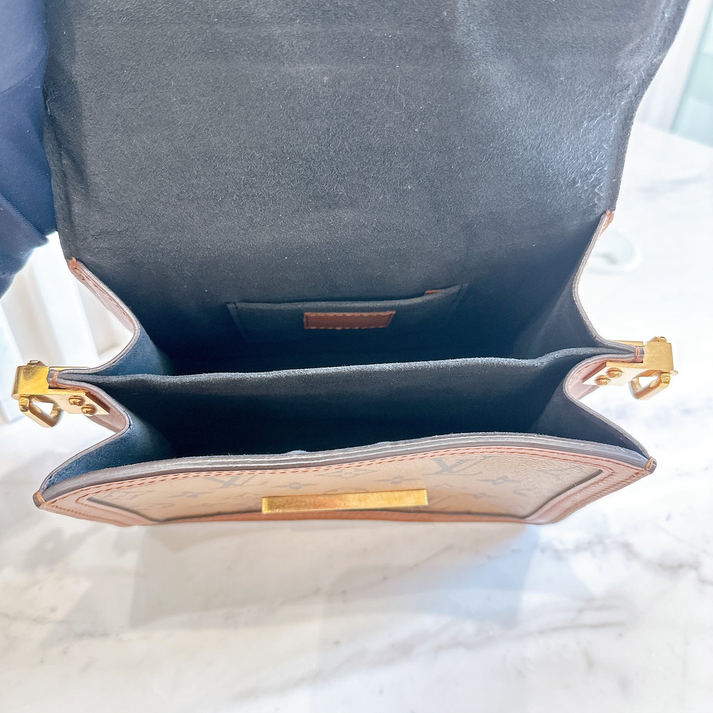 LV Reverse Monogram Mini Dauphine