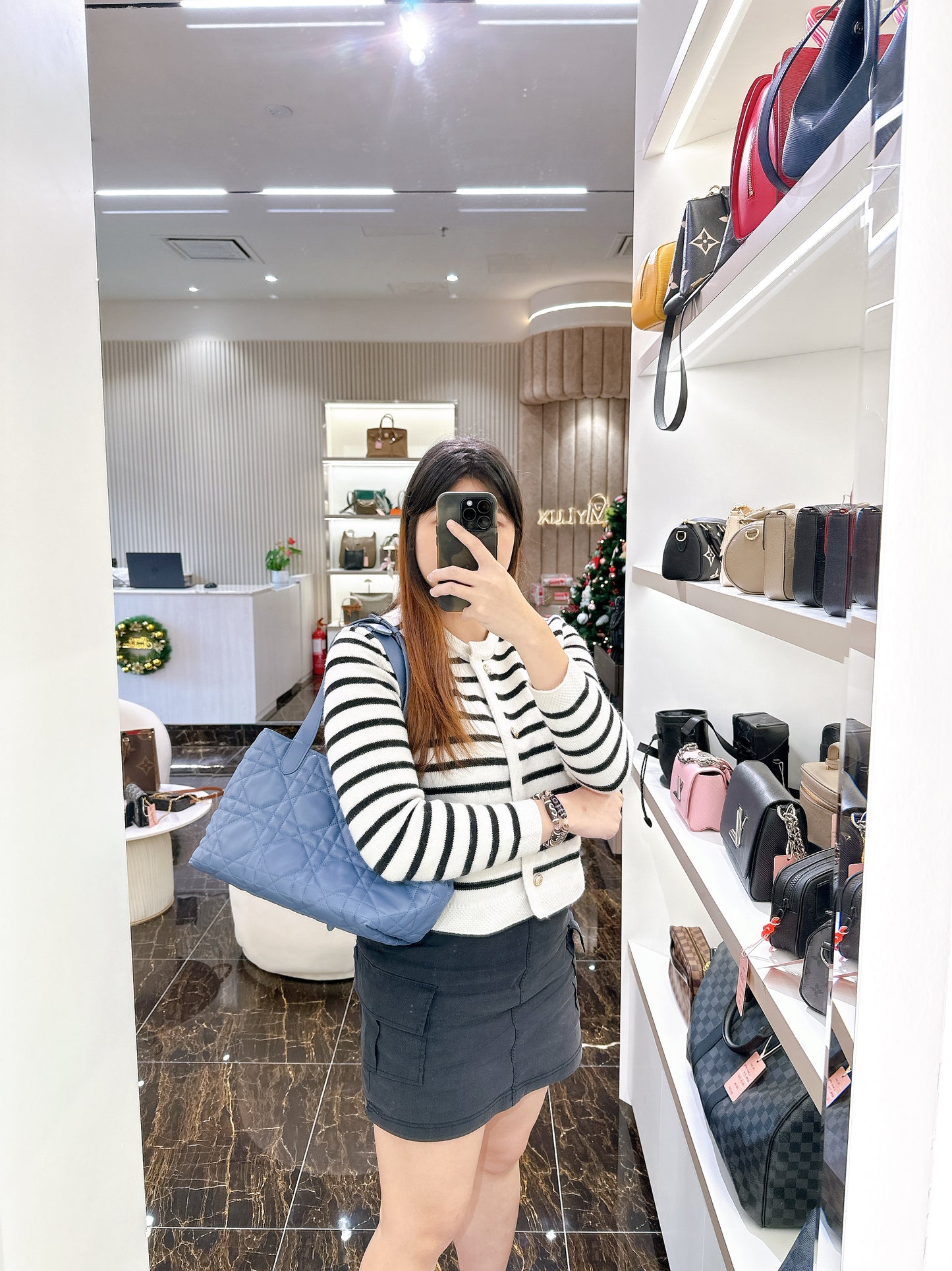 Dior Toujours Medium in Blue