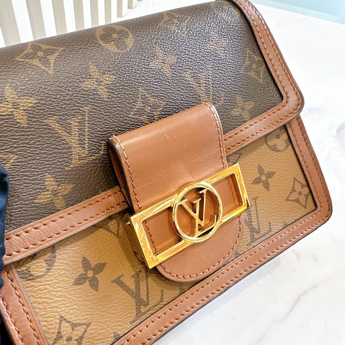 LV Reverse Monogram Mini Dauphine