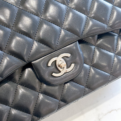 Chanel Jumbo Lambskin In SHW