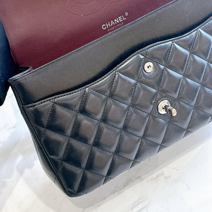 Chanel Jumbo Lambskin In SHW