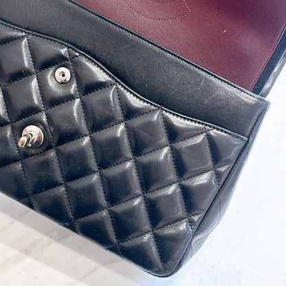 Chanel Jumbo Lambskin In SHW