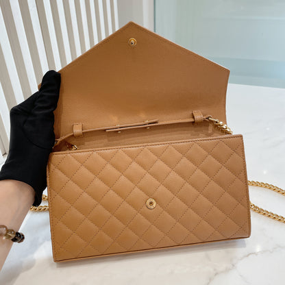 YSL Envelope Small Brown in GHW