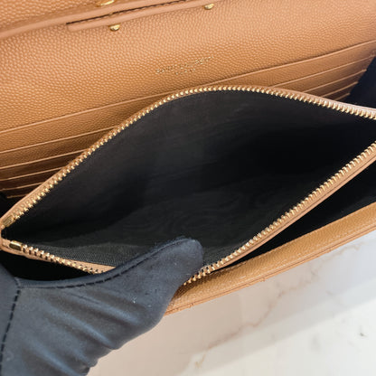 YSL Envelope Small Brown in GHW