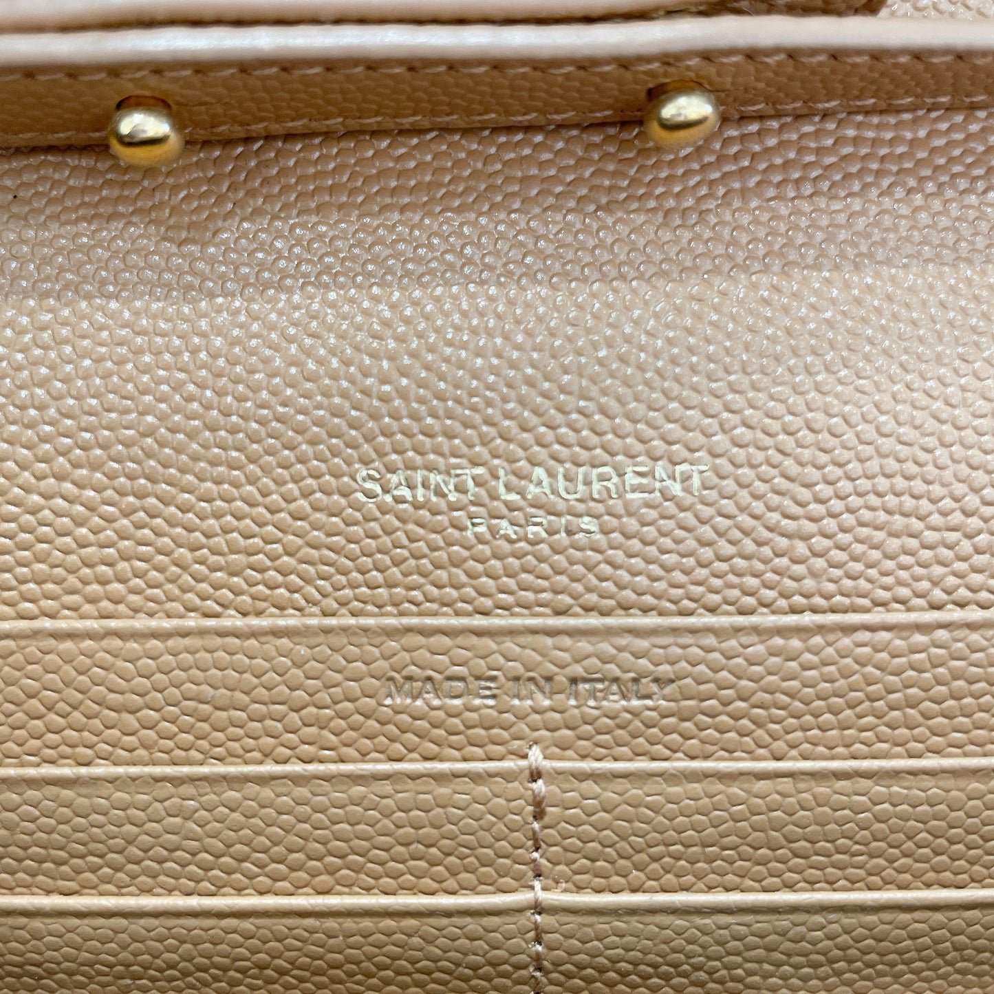 YSL Envelope Small Brown in GHW