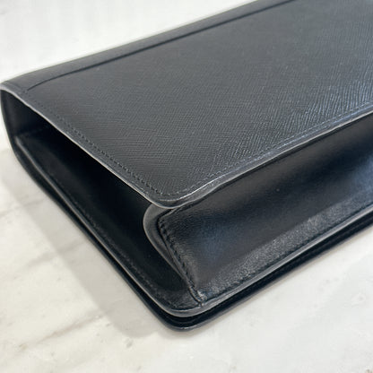 Prada Black Saffiano Chain Bag
