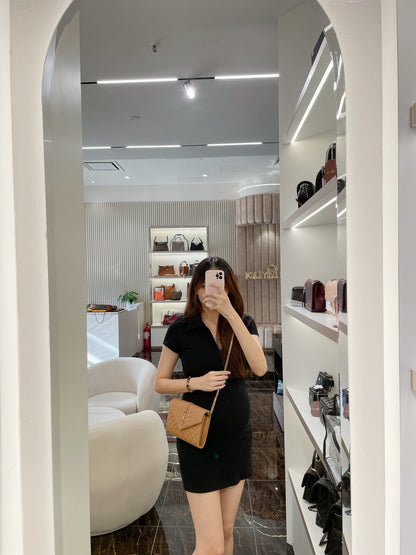 YSL Envelope Small Brown in GHW