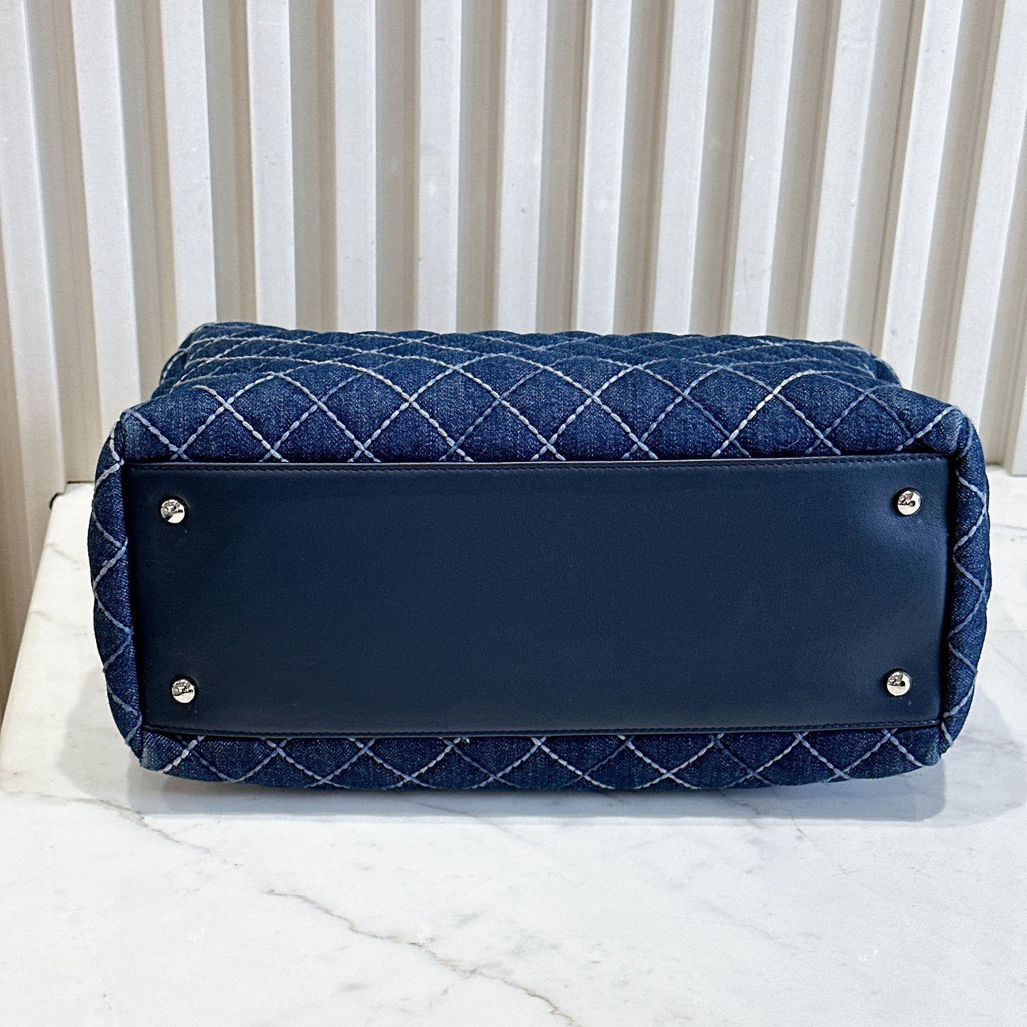 Chanel Denim Coco Handle Tote