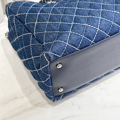 Chanel Denim Coco Handle Tote