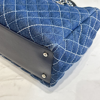 Chanel Denim Coco Handle Tote