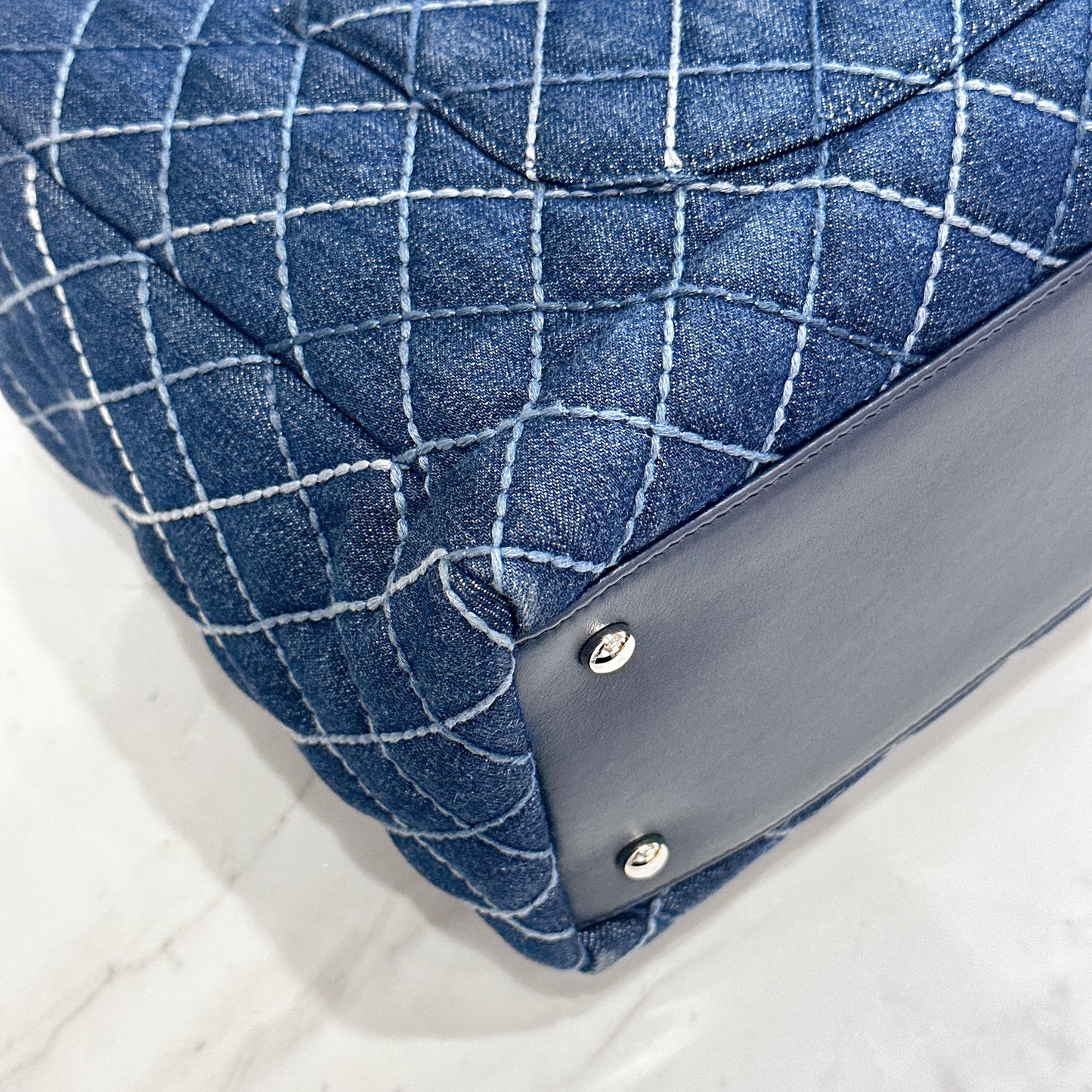 Chanel Denim Coco Handle Tote