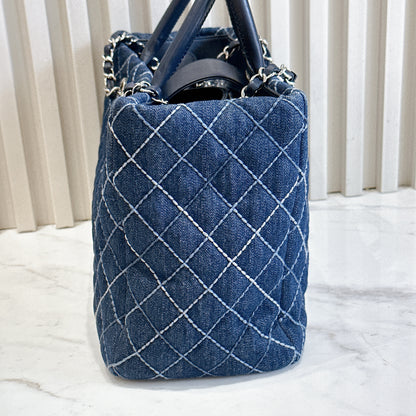 Chanel Denim Coco Handle Tote