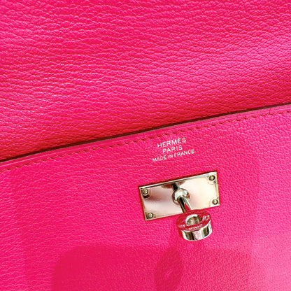 Hermes Kelly Wallet in Rose