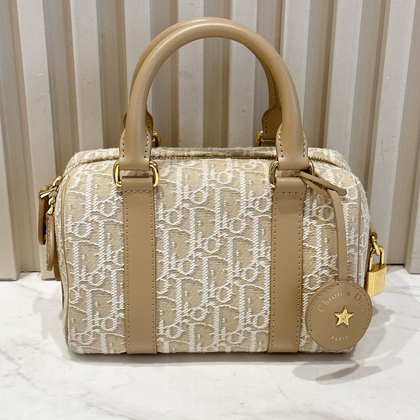 Dior Groove 20 Oblique Jacquard Natural