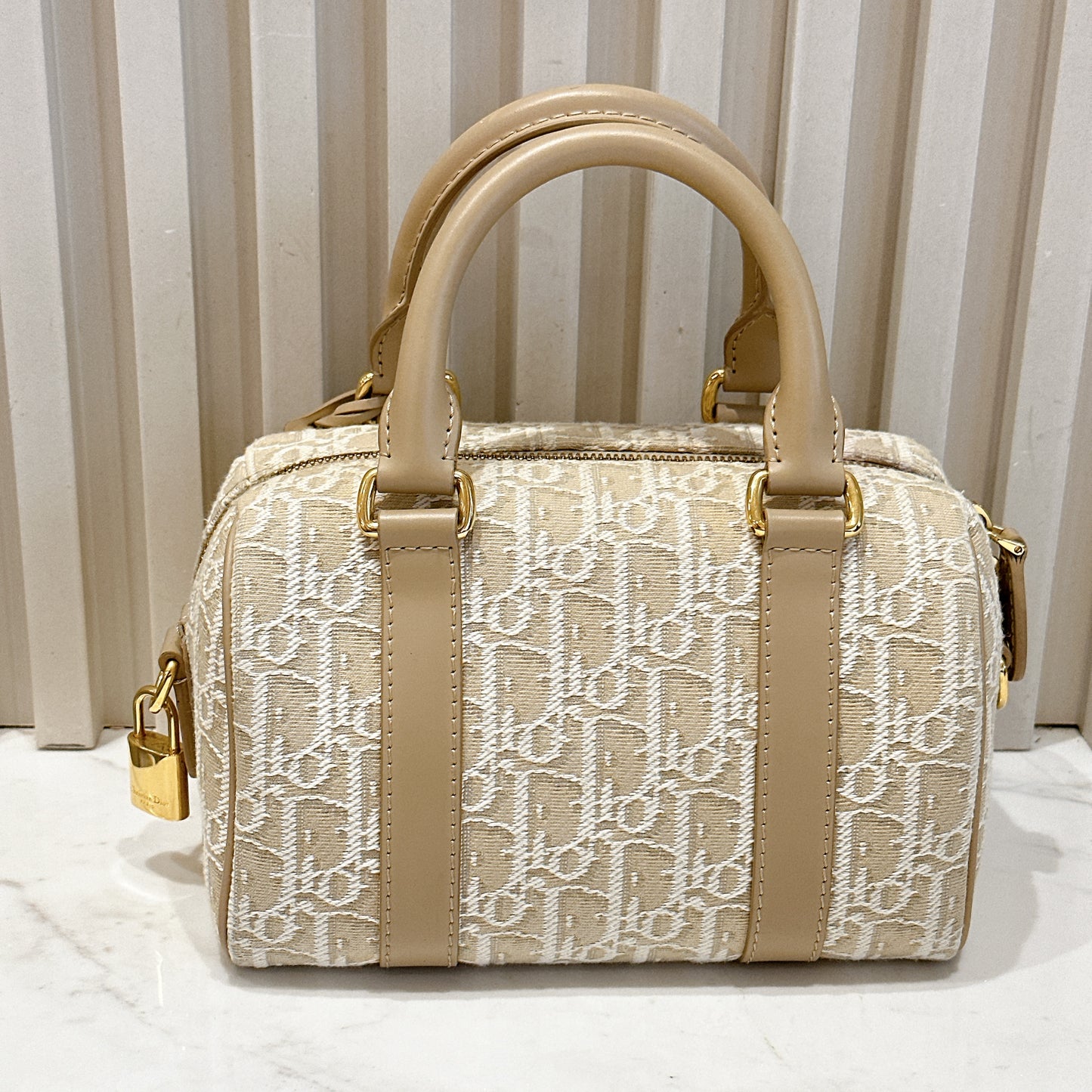 Dior Groove 20 Oblique Jacquard Natural