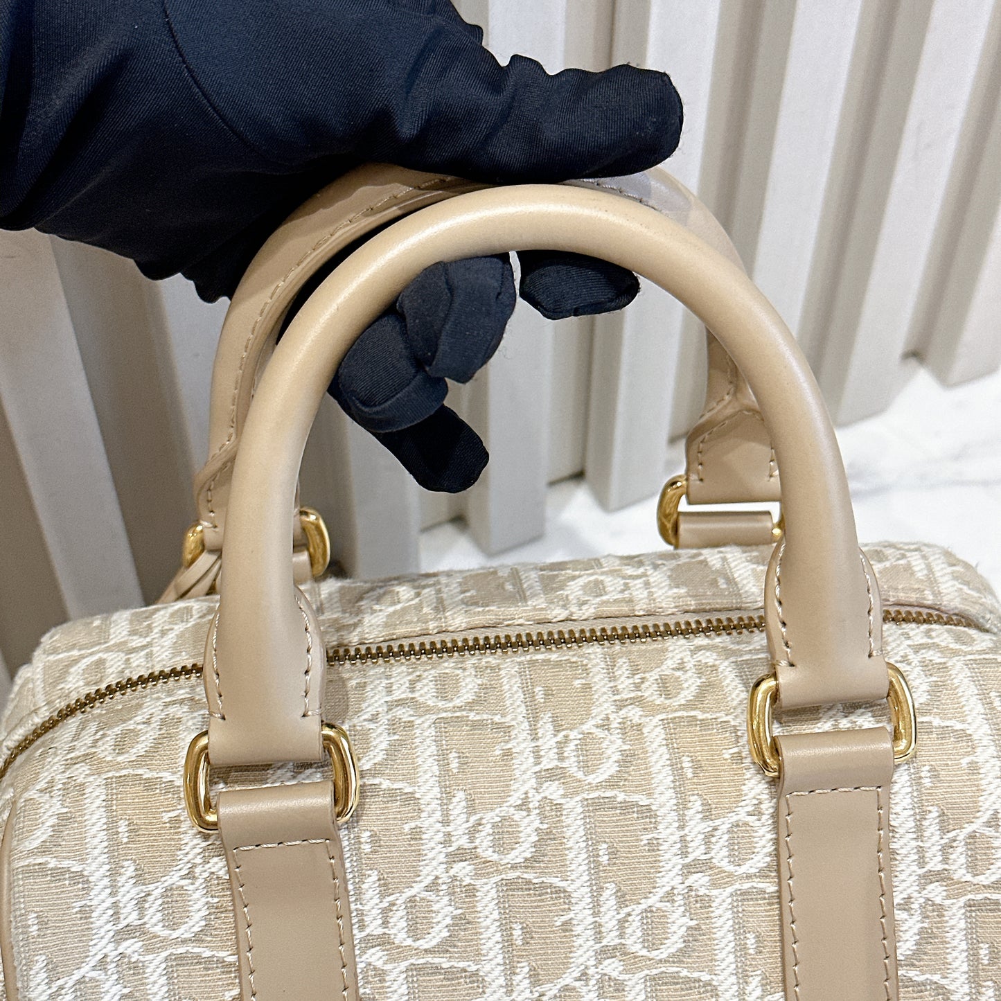 Dior Groove 20 Oblique Jacquard Natural