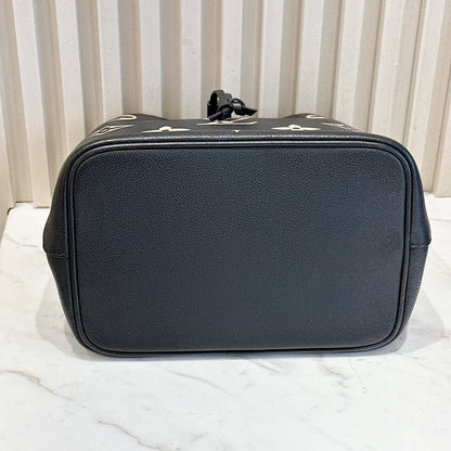 LV Neo Noe Black and Creme