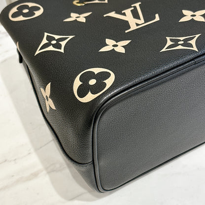LV Neo Noe Black and Creme