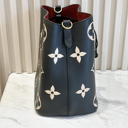 LV Neo Noe Black and Creme
