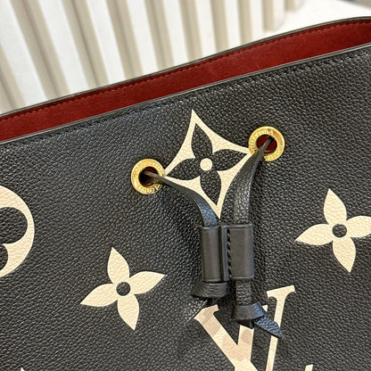 LV Neo Noe Black and Creme
