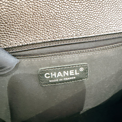 Chanel Boy New Medium in Black Caviar