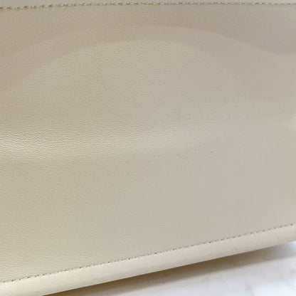 Dior Tote Bag Essential Archi Cannage White