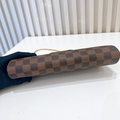 LV Damier Ebene Eva Clutch