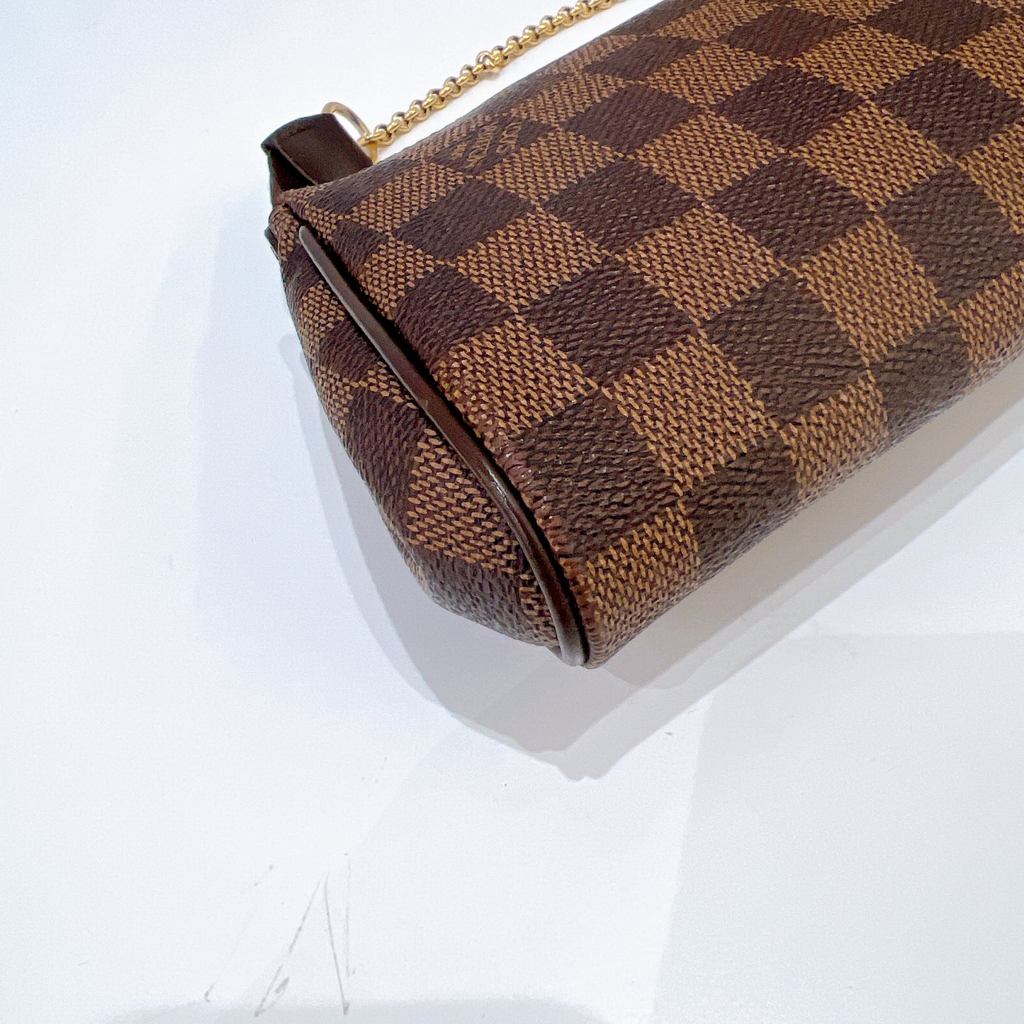 LV Damier Ebene Eva Clutch
