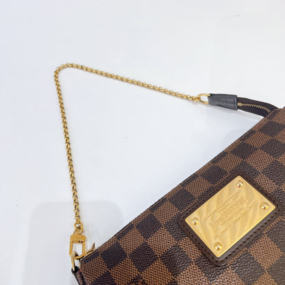 LV Damier Ebene Eva Clutch