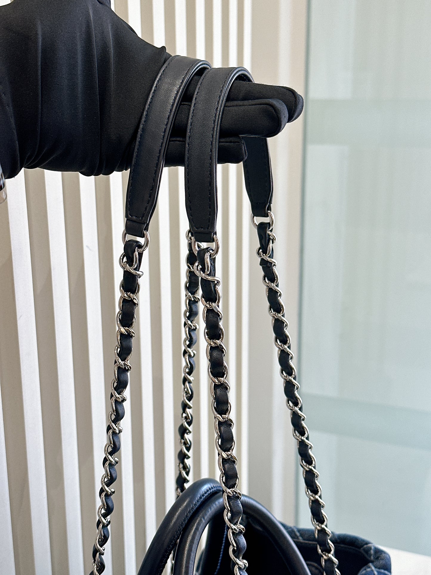 Chanel Denim Coco Handle Tote