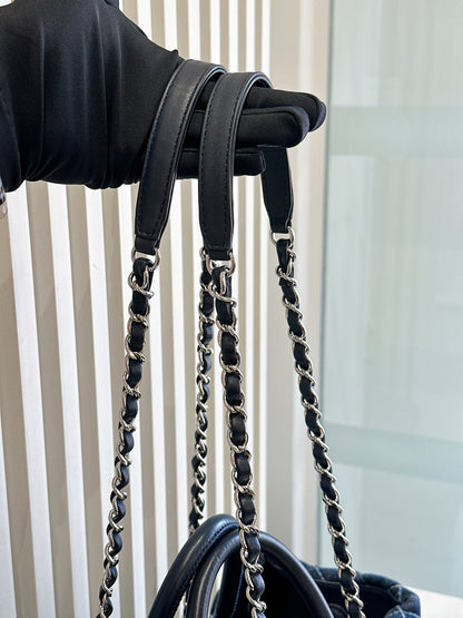 Chanel Denim Coco Handle Tote