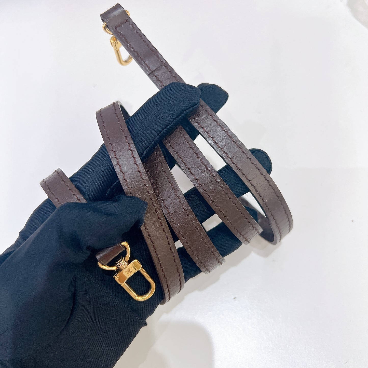 LV Damier Ebene Eva Clutch