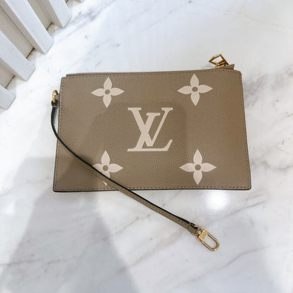 LV Neo Noe MM in Tourterelle / Creme
