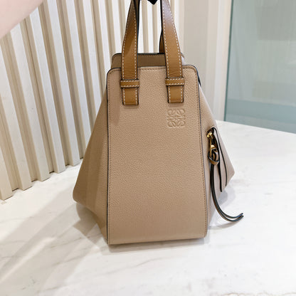 Loewe Hammock Soft Grained Calfskin in Sand