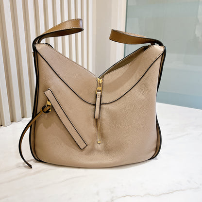 Loewe Hammock Soft Grained Calfskin in Sand