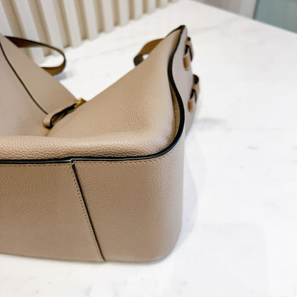 Loewe Hammock Soft Grained Calfskin in Sand