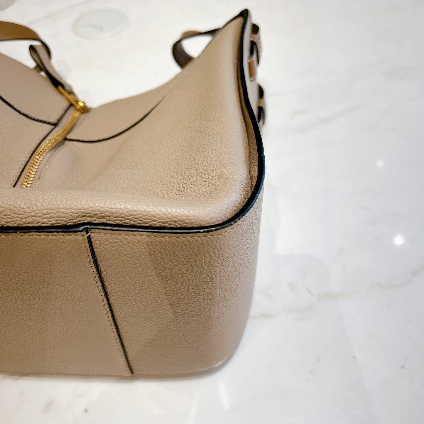 Loewe Hammock Soft Grained Calfskin in Sand
