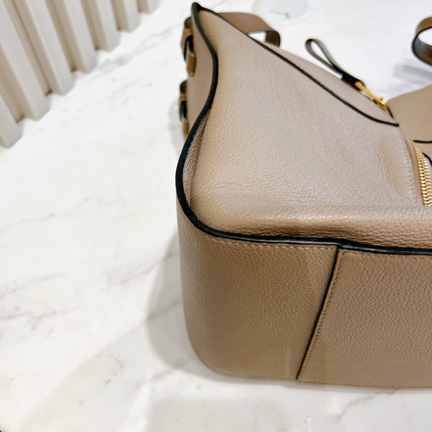 Loewe Hammock Soft Grained Calfskin in Sand