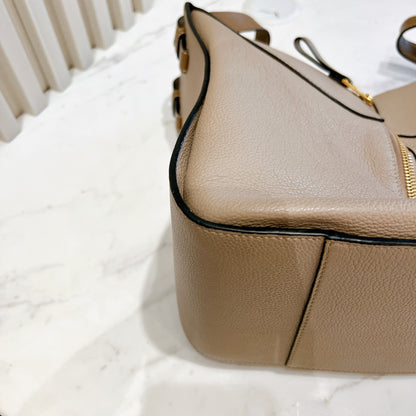 Loewe Hammock Soft Grained Calfskin in Sand
