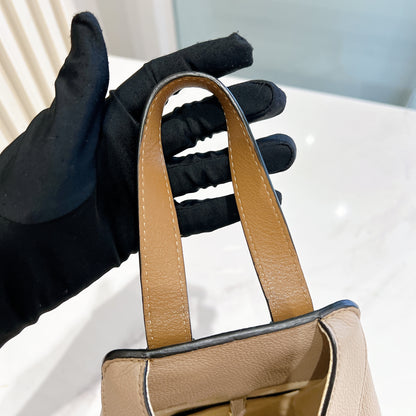 Loewe Hammock Soft Grained Calfskin in Sand