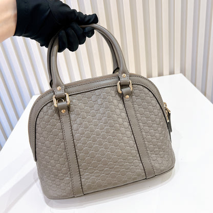 Gucci Guccissima Mini Dome in Grey